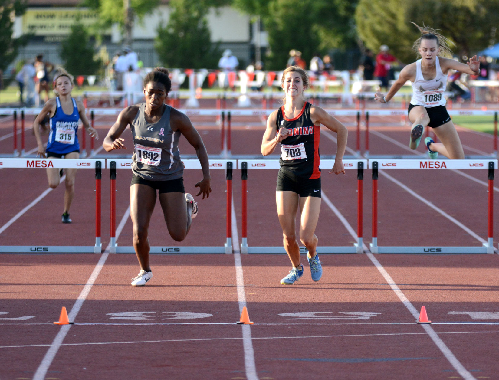 Girls 300 Hurdles